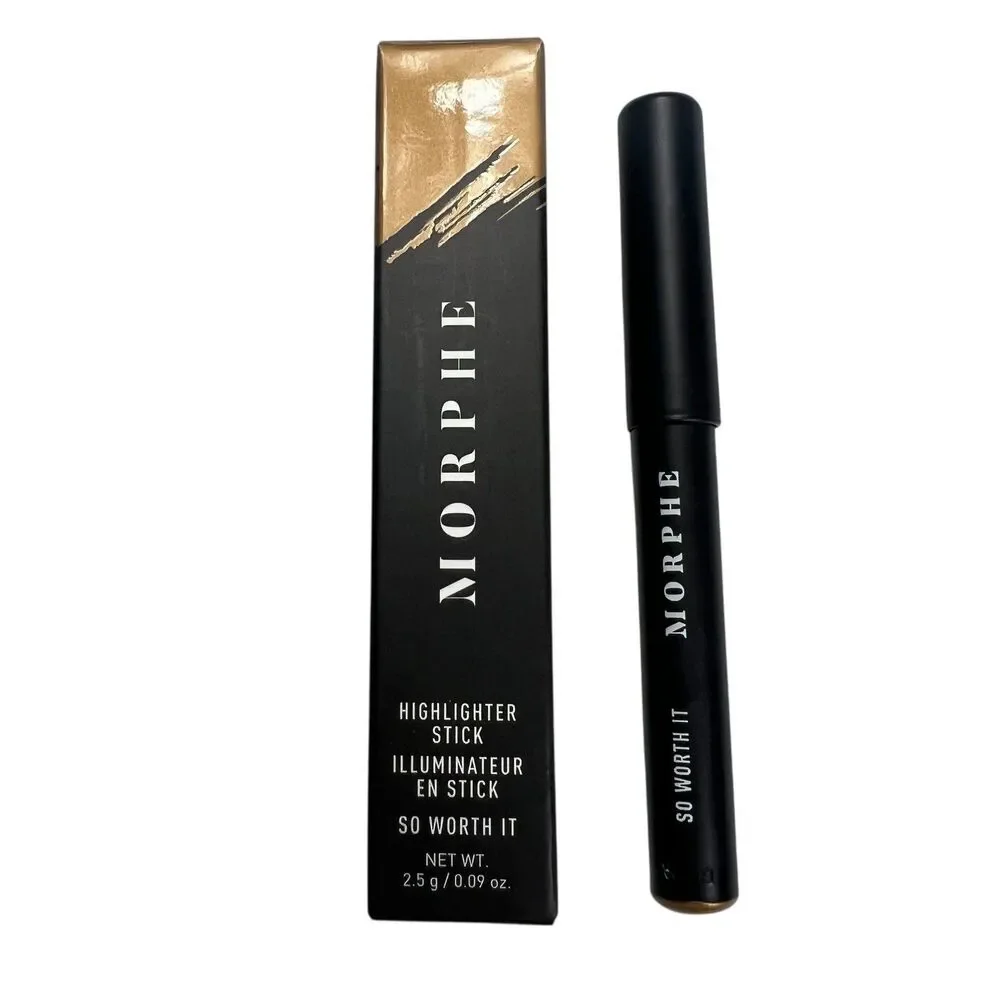 Morphe So‎ Worth It Highlighter Eye Stick Golden Shimmer Makeup New